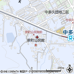 佐賀県多久市南多久町大字長尾4110周辺の地図