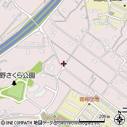 福岡県久留米市高良内町3599周辺の地図