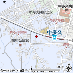 佐賀県多久市南多久町大字長尾4081周辺の地図