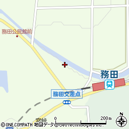 愛媛県宇和島市三間町務田715周辺の地図