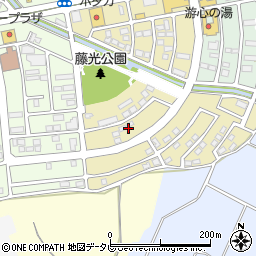 福岡県久留米市藤光1丁目12周辺の地図