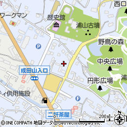 サンシティ上津周辺の地図