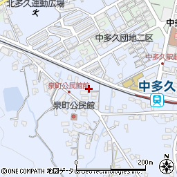 佐賀県多久市南多久町大字長尾4108周辺の地図