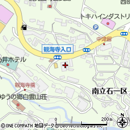 大分県別府市南立石2092周辺の地図