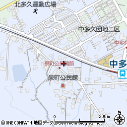 佐賀県多久市南多久町大字長尾4112周辺の地図