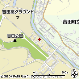 愛媛県宇和島市吉田町鶴間新周辺の地図