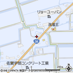 佐賀県神埼市神埼町姉川2178-1周辺の地図