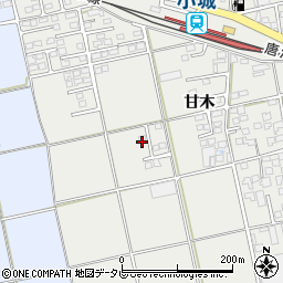 佐賀県小城市三日月町久米2017-2周辺の地図