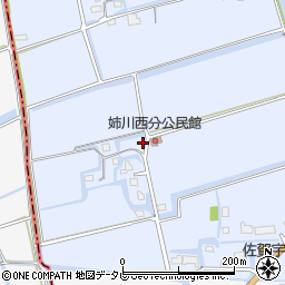 佐賀県神埼市神埼町姉川1970周辺の地図