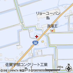 佐賀県神埼市神埼町姉川2178周辺の地図