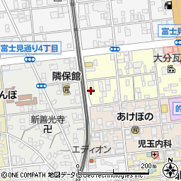 桜運輸リサイクル事業部別府営業所周辺の地図