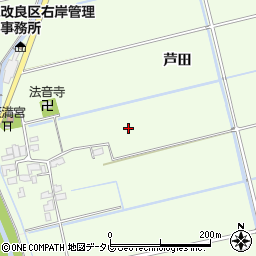 〒845-0024 佐賀県小城市三日月町道辺の地図