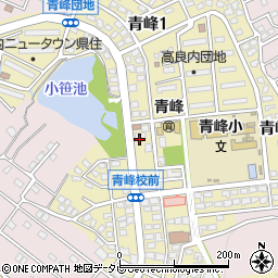 株式会社筑邦銀行　高良内支店周辺の地図