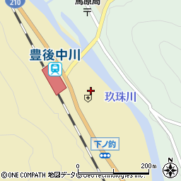 大分県日田市天瀬町合田1998周辺の地図
