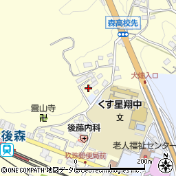 大分県玖珠郡玖珠町帆足498周辺の地図