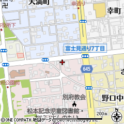 株式会社ラブエア・アルゴ別府店周辺の地図