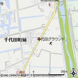 千代田グラウンド前周辺の地図