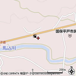 株式会社松岡石油店　中部給油所周辺の地図
