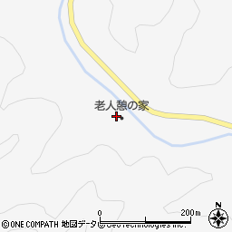 宇和島市役所　三間町老人憩いの家周辺の地図
