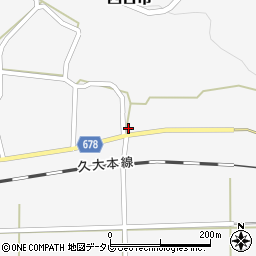 大分県玖珠郡玖珠町四日市807周辺の地図