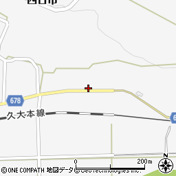 大分県玖珠郡玖珠町四日市833周辺の地図