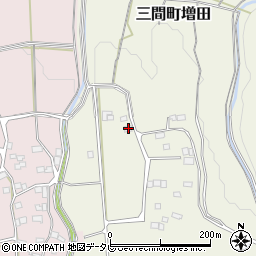 愛媛県宇和島市三間町増田96周辺の地図