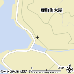 長崎県佐世保市鹿町町大屋450周辺の地図