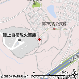 福岡県久留米市高良内町4132周辺の地図