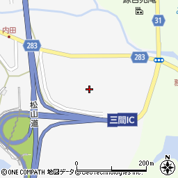 愛媛県宇和島市三間町曽根919周辺の地図