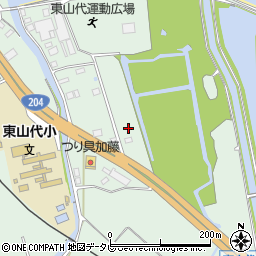 佐賀県伊万里市東山代町長浜2436周辺の地図