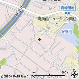 福岡県久留米市高良内町3637-8周辺の地図