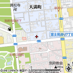 ニチイケアセンター別府周辺の地図