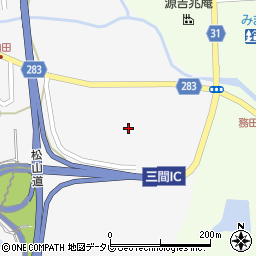 愛媛県宇和島市三間町曽根957周辺の地図