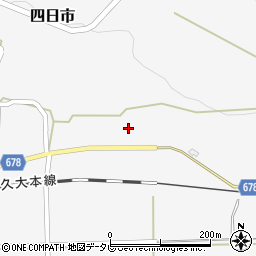 大分県玖珠郡玖珠町四日市836周辺の地図