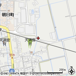 佐賀県小城市三日月町久米1342-1周辺の地図