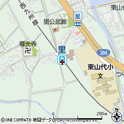 佐賀県伊万里市東山代町里103周辺の地図