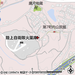 福岡県久留米市高良内町4232-12周辺の地図