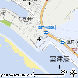 高知県室戸市室津2714周辺の地図