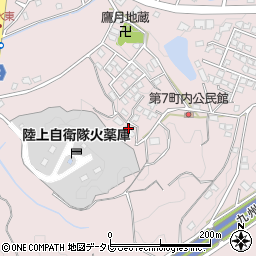 福岡県久留米市高良内町4232周辺の地図