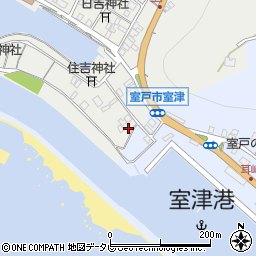高知県室戸市室津2710周辺の地図