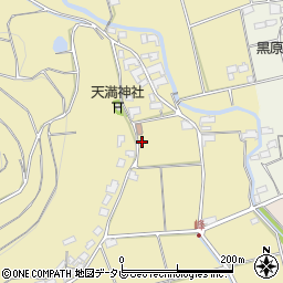 佐賀県小城市小城町栗原398周辺の地図