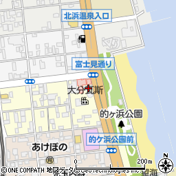 大分ガス　料金センター・大分コレクト・別府営業所周辺の地図