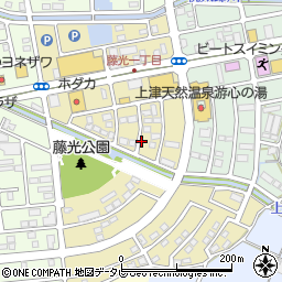 福岡県久留米市藤光1丁目周辺の地図