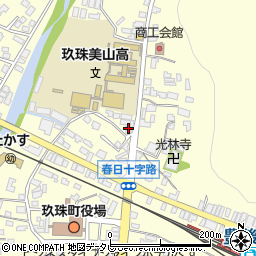 大分県玖珠郡玖珠町帆足155周辺の地図