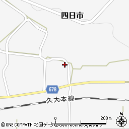 大分県玖珠郡玖珠町四日市773周辺の地図