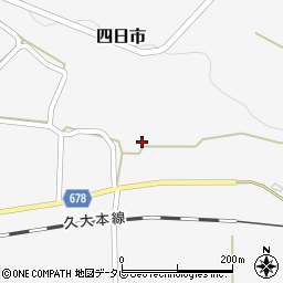 大分県玖珠郡玖珠町四日市762周辺の地図