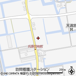 薬師丸佐賀停車場線周辺の地図