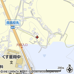 大分県玖珠郡玖珠町帆足569周辺の地図