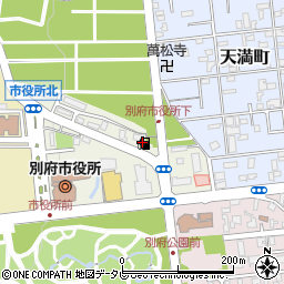 ＥＮＥＯＳ市役所前ＳＳ周辺の地図