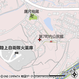 福岡県久留米市高良内町4203-22周辺の地図